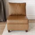 EASE MOOSE Armrest Module for Modular Sectional Sofa, Faux Leather Side by EASEMOOSE