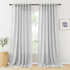 RYB HOME Semi Sheer Curtains by RYBHOME