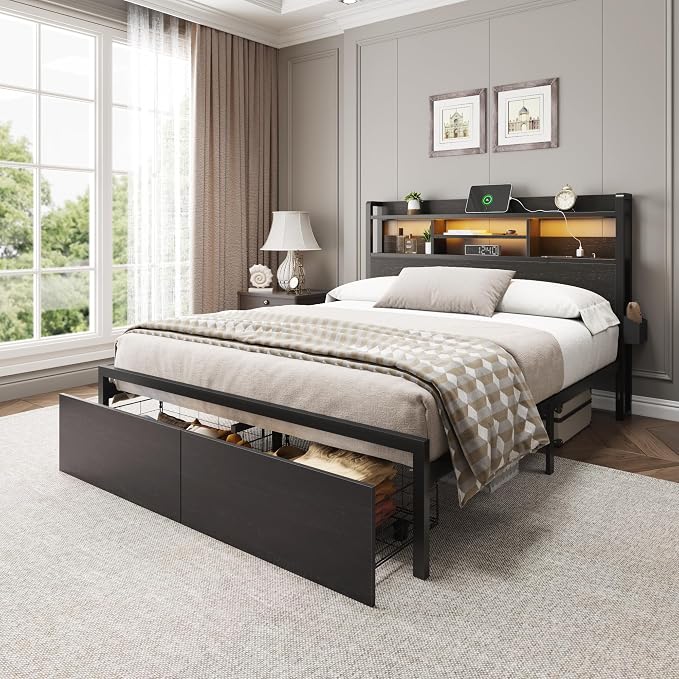 Furnulem Full Size Bed Frame - Image 7