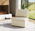 Vesgantti 40" Single Seat Sofa, Comfy Cloud Couch Deep Seat Upholstered Couch by Vesgantti