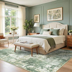 RELEANY Washable 5'x7' Abstract Area Rug - Image 2
