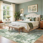 RELEANY Washable 8'x10' Abstract Area Rug - Image 3