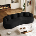Oversized Sectional Sofa for Living Room, Modern Luxury Plush Chenille 4-Seater by DAMAIFROMFURNITURE