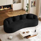 Oversized Sectional Sofa for Living Room, Modern Luxury Plush Chenille 4-Seater by DAMAIFROMFURNITURE