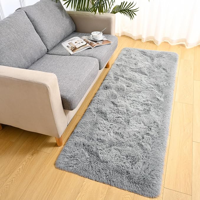 LOCHAS 2x8 Runner Rugs for Hallway, Fluffy Area Rugs for Bedroom - Image 7