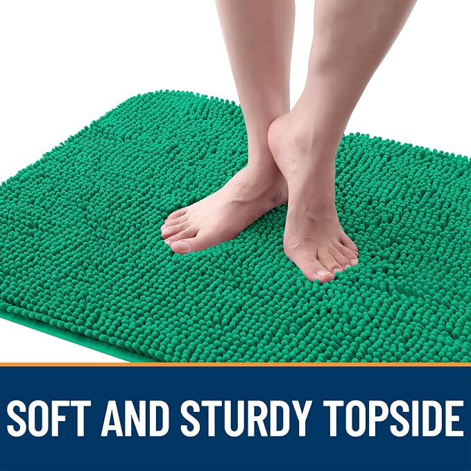 OLANLY Dog Door Mat for Muddy Paws 30x20, Super Absorbent Chenille Mud Mat | - Image 4