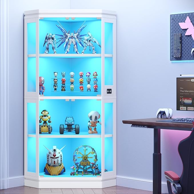 Jocoevol Corner Display Cabinet by JOCOEVOL