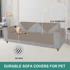 Foxdecor Couch Arm Covers Sofa Arm Covers, Arm Chair Covers Set of 2, Arm Rest - Image 5