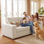 ABCASA 85'' Modern Couches for Living Room, 3 Seater Comfy Sofa - Image 5