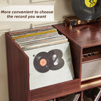 LELELINKY Large 48'' Record Player Stand - Image 3