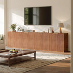 Evermagin 31.5" Walnut Buffet Cabinet - Image 7