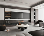35.03" Cloud Coffee Table for Living Room Unique Coffee Table Modern Low Coffee - Image 8