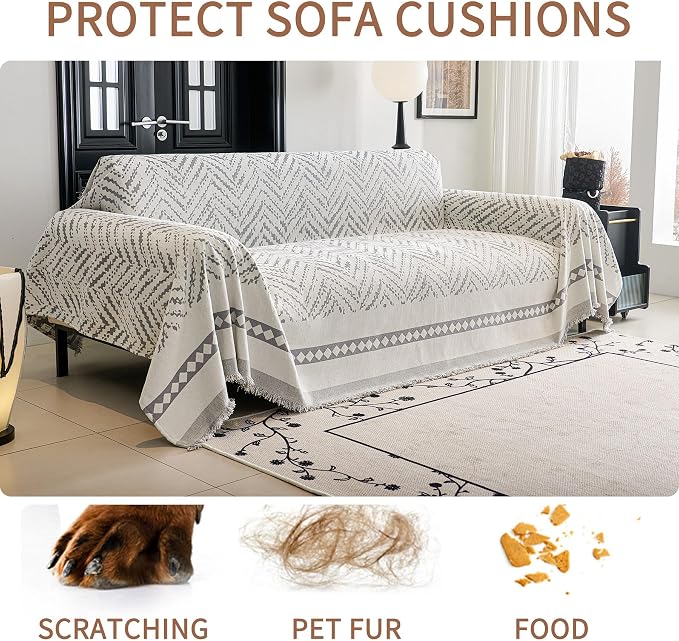 HAOMAIJIA Non Slip Couch Cover Sofa Covers - Image 6