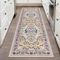 HEBE Hallway Runner Rug 2'x6', Washable Non Slip Kitchen Rug Runner | Soft Boho by HEBE
