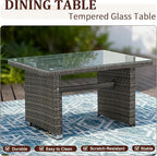 6 Pieces Patio Furniture Set - Image 7