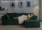 MAXYOYO Modular Sectional Sofa Couch, L Shaped Modern Cloud Couch - Image 7