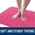 OLANLY Dog Door Mat for Muddy Paws 24x16, Super Absorbent Chenille Mud Mat | - Image 4