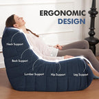 Bean Bag Chair Big Sofa Beanbag Chair - Image 4