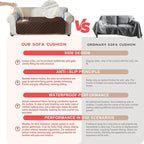Genina Waterproof Couch Cover, Washable Anti-Slip 67 inch Sofa Covers - Image 3