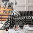 VClife Boho Couch Cover, Non Slip Chenille Furniture Protector - Image 7