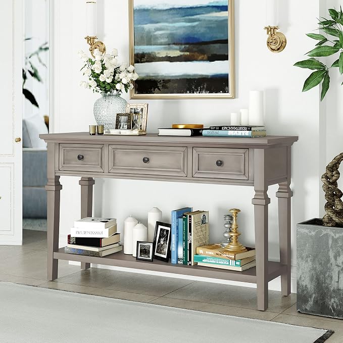 Harper & Bright Designs TREXM Classic Retro Style Console Table by HarperBrightDesigns