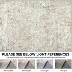 Aelenmu 5x7 Area Rugs for Living Room Bedroom Dining Room Washable Beige | Soft - Image 8