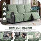 TAOCOCO 100% Waterproof Recliner Sofa Cover, Non Slip Split Couch Covers - Image 5