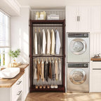 Homykic Bamboo Clothes Rack - Image 4