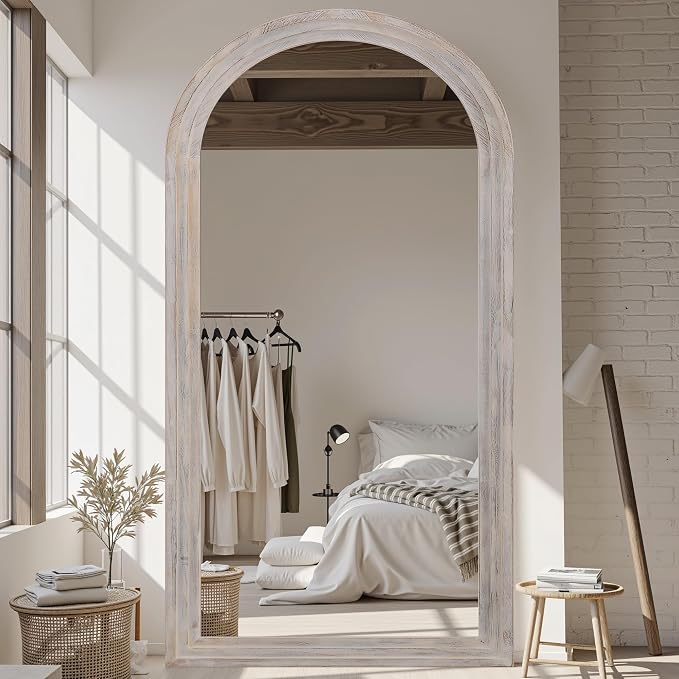 Full Length Mirror, Oversized Stand Up Mirrors Large Wall Mirrors, Wall Mounted - Image 3