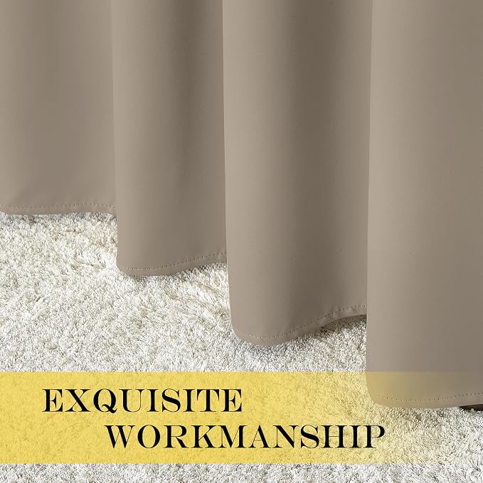 NICETOWN Blackout Curtains 84 Inch Length, Thermal Insulated Curtains - Image 4