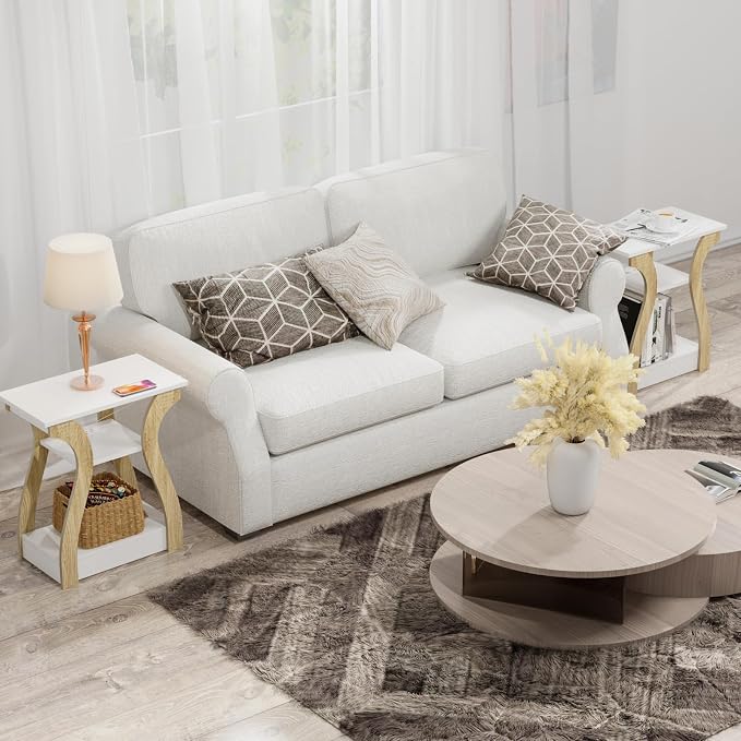 FROMJBEST End Table Set of 2 - Image 9