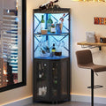 JKsmart Corner Bar Cabinet by JKsmart