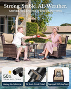 HILLGA 3-Piece Luxury Patio Furniture Set - Image 6