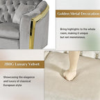 DAMAIFROM Mid Century Modern Chesterfield Sofa Couch, 3 Seat Tufted Sofas - Image 5