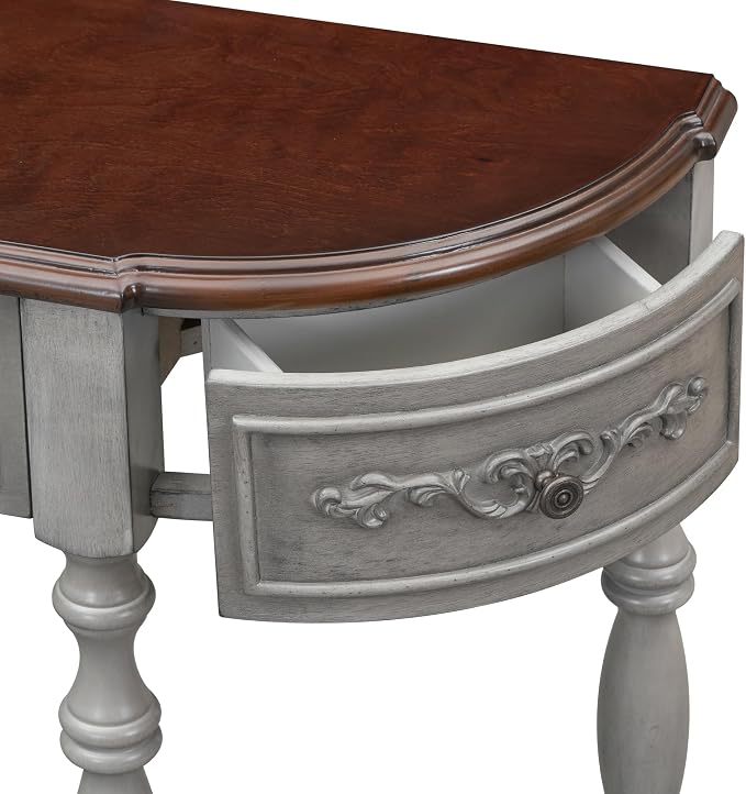 LUMISOL Half Moon Console Table - Image 6
