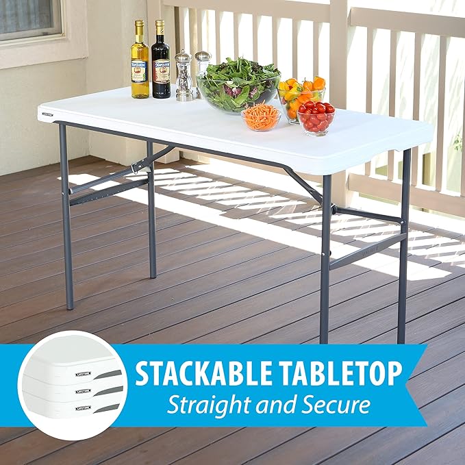 LIFETIME 280478 Commercial Nesting Folding Table - Image 4