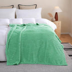 Mint Green Fleece Throw Blanket 60”×80” - Image 4