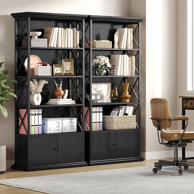 GOLDDAY 5-Tier Tall Bookcase - Image 5