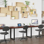EMMA + OLIVER Industrial Modern Desk-47"L Commercial Grade Home Office - Image 6
