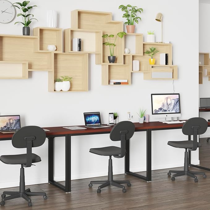 EMMA + OLIVER Industrial Modern Desk-47"L Commercial Grade Home Office - Image 6