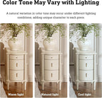 STO'SENSE Nightstand Set of 2 w/Charging Station & 3 Drawers, Pre-Assembled - Image 9
