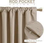 Faux Linen Total Blackout Curtains - Image 6
