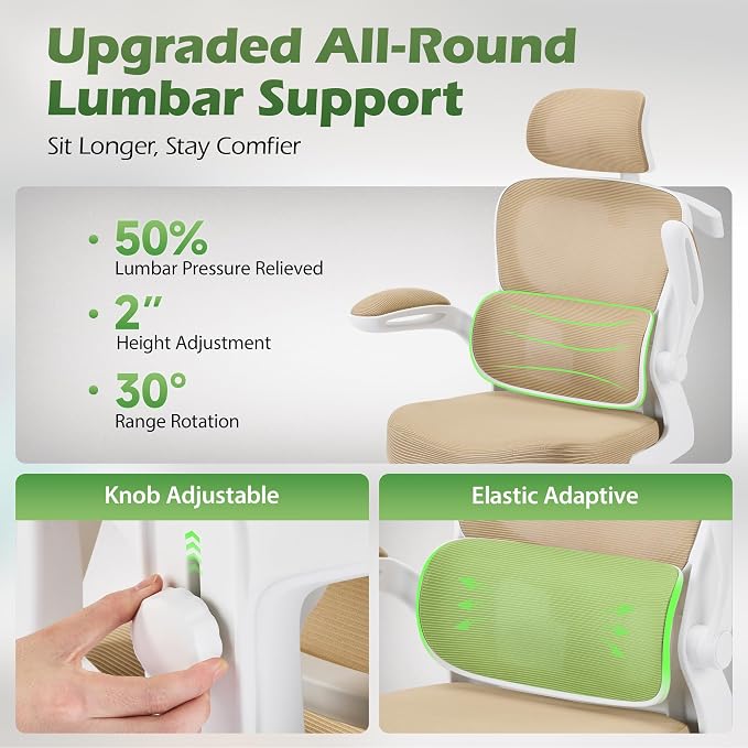 AreShark Office Chair Ergonomic Desk Chairs - Image 4