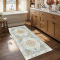 RELEANY Washable Area Rug, Runner 2'6"x5', Water Repellent, Pet Friendly by RELEANY
