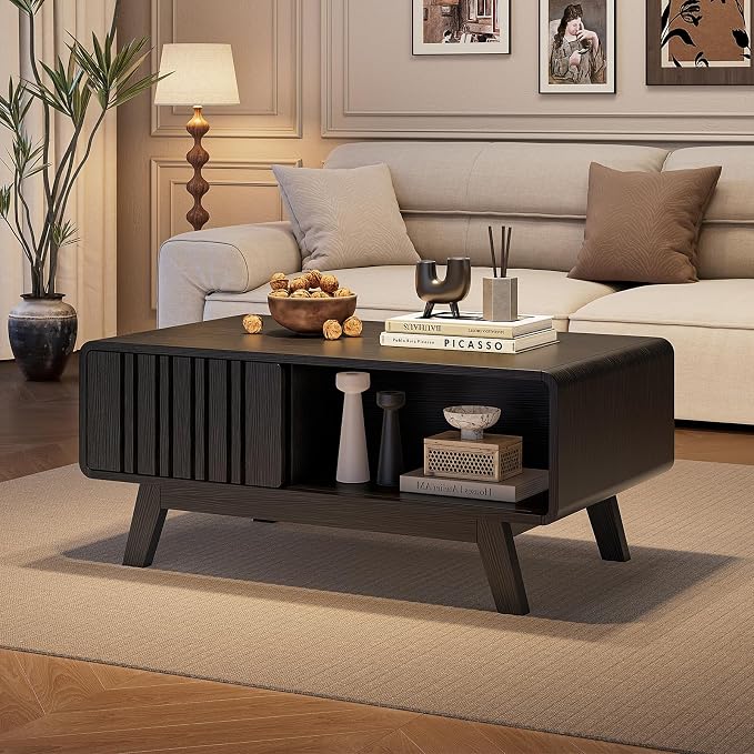 ONBRILL Coffee Table, Mid Century Modern Table by ONBRILL