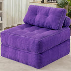 HABUTWAY Folding Sofa Bed, Convertible Sleeper Chair Bed w/Dual-Pillow & Handle by HABUTWAYMakeYourLifeComfortable