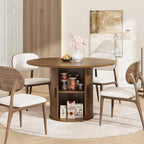 GarveeHome 47'' Round Dining Table - Image 7