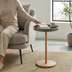 Gesodant Boho Single Leg Round Side Table - Image 2