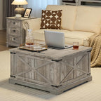 Joaxswe Farmhouse Coffee Table - Image 7