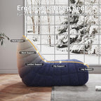 WHGBJA Memory Foam Bean Bag Chair - Image 5